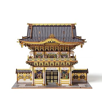 陽明門 プラモデル 40年前のプラモ・日光東照宮、陽明門・フジミ模型 2012.09